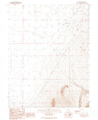 Crows Nest 1990 topographic map thumbnail