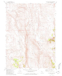 Crutcher Canyon 1981 topographic map thumbnail