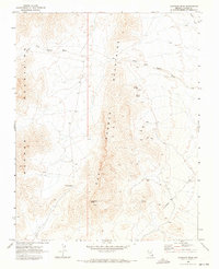 Davidson Peak 1969 topographic map thumbnail