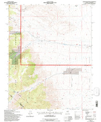 Davis Mountain 1994 topographic map thumbnail