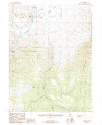 Dayton 1987 topographic map thumbnail