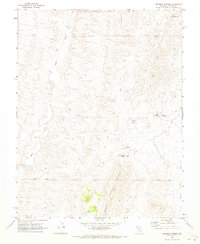 Deadman Spring 1970 topographic map thumbnail