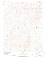 Deadman Spring 1970 topographic map preview