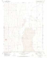 Deadman Spring SE 1970 topographic map thumbnail
