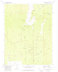 Deer Lodge Canyon 1972 topographic map preview