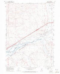 Deeth 1967 topographic map thumbnail