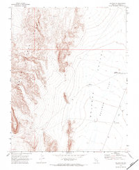 Delamar NW 1969 topographic map thumbnail