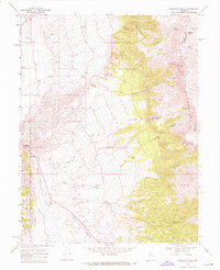 Desatoya Peak 1969 topographic map thumbnail