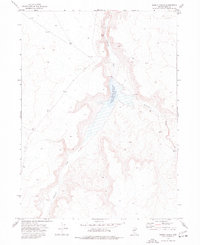Desert Ranch 1974 topographic map thumbnail