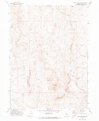 Devils Armchair 1971 topographic map thumbnail