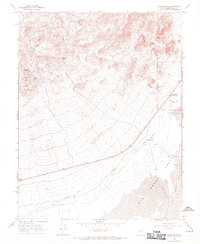 Devils Gate 1968 topographic map thumbnail