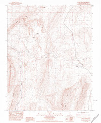 Devils Throat 1983 topographic map preview