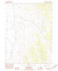 Dickenson Well 1982 topographic map thumbnail