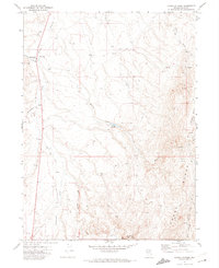 Dinner Station 1971 topographic map thumbnail