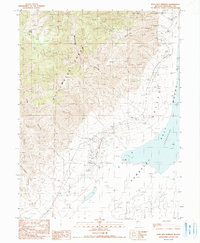 Dixie Hot Springs 1990 topographic map thumbnail