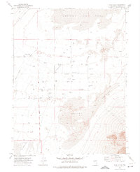Dixie Valley 1972 topographic map thumbnail