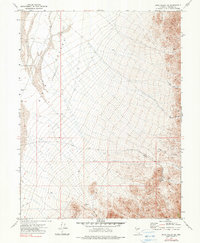 Dixie Valley SE 1972 topographic map thumbnail