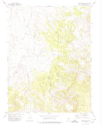 Dobbin Summit 1971 topographic map preview