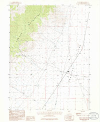 Dolly Varden 1986 topographic map thumbnail