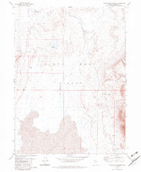 Double Hot Springs 1979 topographic map thumbnail