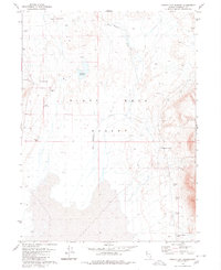 Double Hot Springs 1979 topographic map thumbnail