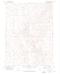 Double Mtn SE 1971 topographic map thumbnail