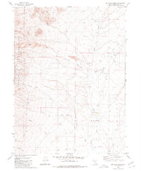 Dry Hills South 1980 topographic map thumbnail