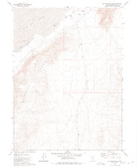 Dry Mountain NW 1980 topographic map thumbnail