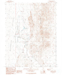 Duckwater 1990 topographic map thumbnail