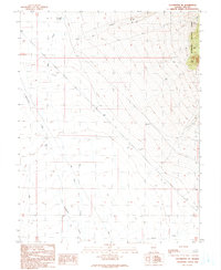 Duckwater SE 1990 topographic map thumbnail