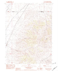 Dun Glen Peak 1982 topographic map thumbnail