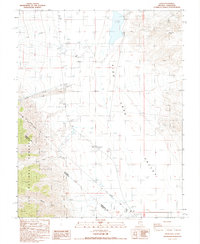 Dyer 1987 topographic map preview