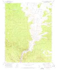 Eagle Valley Reservoir 1972 topographic map thumbnail