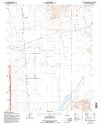 East of Davis Mtn. topographic map thumbnail