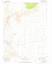 Echo Canyon 1968 topographic map thumbnail