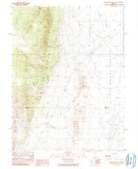 Eightmile Well 1990 topographic map thumbnail
