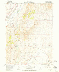 Elko East 1957 topographic map thumbnail
