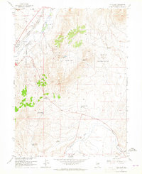 Elko East 1962 topographic map thumbnail