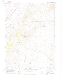 Elko East 1962 topographic map thumbnail