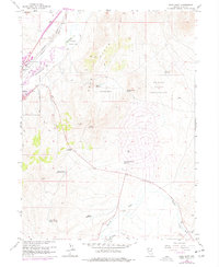 Elko East 1962 topographic map thumbnail