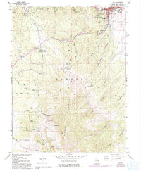 Ely 1958 topographic map preview
