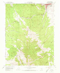 Ely 1958 topographic map preview