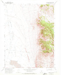 Emigrant Peak 1969 topographic map thumbnail