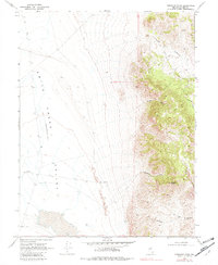 Emigrant Peak 1969 topographic map thumbnail