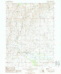 Fairbanks Canyon topographic map thumbnail
