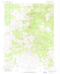 Fairview Peak 1971 topographic map preview