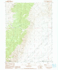 Fencemaker Pass 1990 topographic map preview