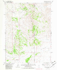 Ferber Peak 1982 topographic map thumbnail