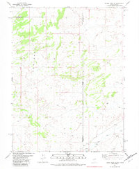 Ferber Peak SE 1982 topographic map thumbnail