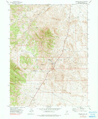 Ferguson Mtn. 1972 topographic map thumbnail